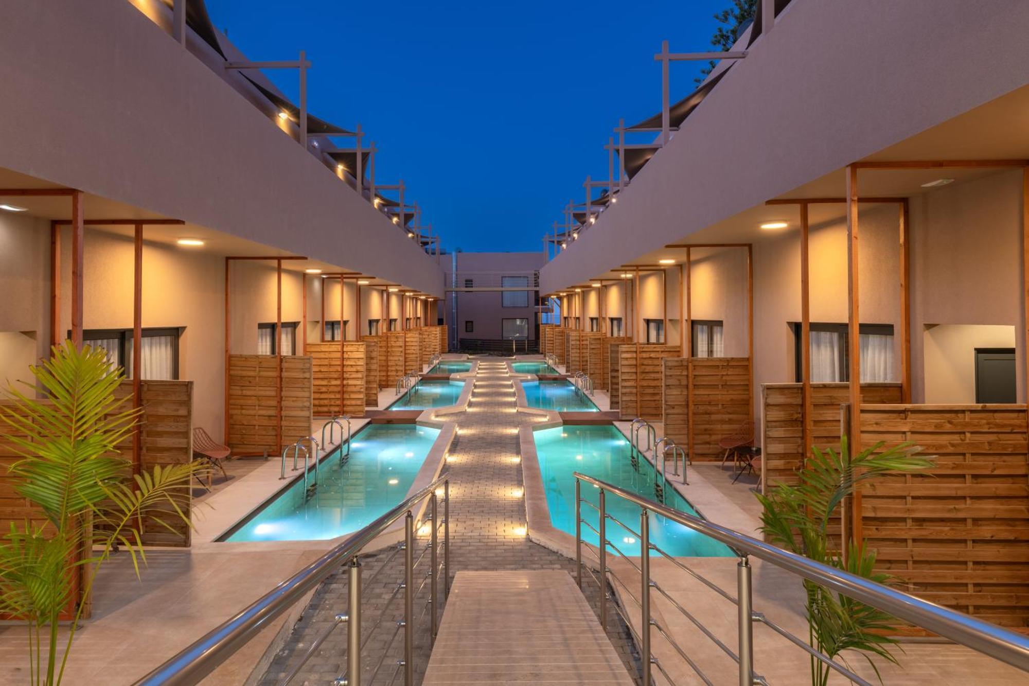 Golden Bee Lifestyle Hotel Stalida Exterior foto
